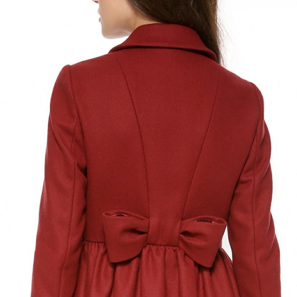 RED Valentino Bow Coat